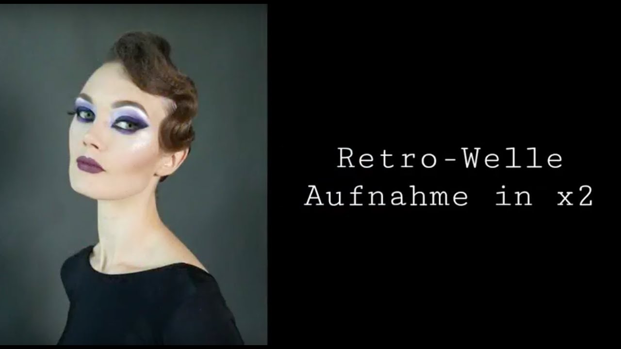 Classic Ballroom Dance Competition Hairstyle – retro wave and a low bun with an artistic twist – DIY