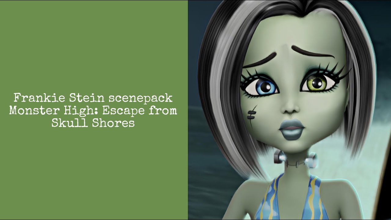Frankie Stein scenepack part 2 (Monster High: Escape from Skull Shores) 1080p