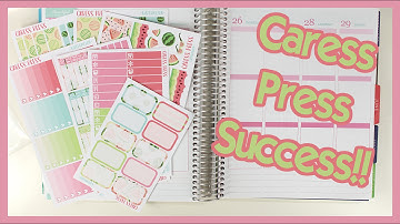 Caress Press Watermelon Kit & I Finally Figured Out Vinyl!!!!