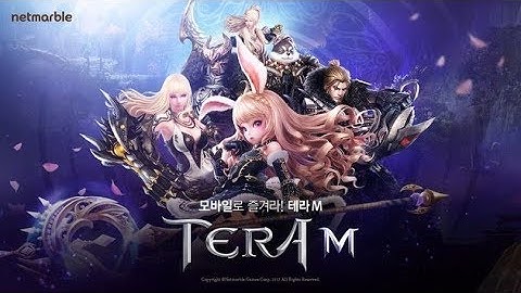 TERA M // Android MMORPG Open World ( Gameplay )