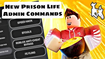New Prison Life Admin Commands with ,kill all ,bring all and many more | arceus x roblox scripts