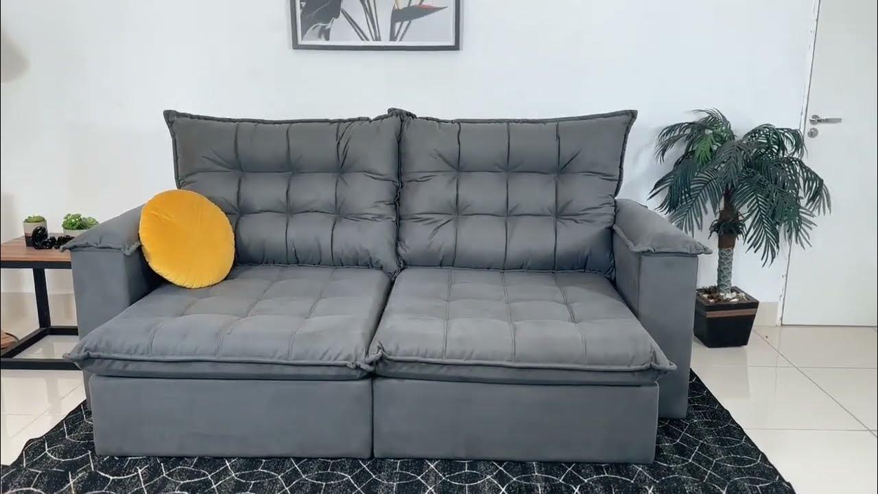 Sofá Doha, você se surpreender com esse conforto. YouTube