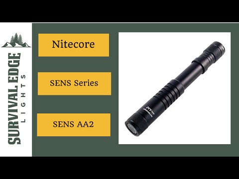 Nitecore SENS AA2 LED Flashlight Product Information