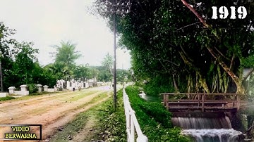 Kota Bandung Tempo Dulu Tahun 1919 | Video Langka Berwarna