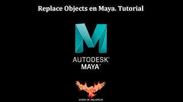 Replace Objects in Maya / Replace Objects en Maya. Tutorial