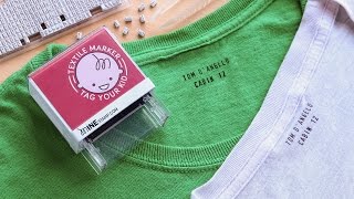 Minestamp - Customizable Clothing Labeler
