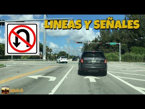 APRENDER A CONDUCIR UN CARRO CON LINEAS Y SEÑALES DE TRANSITO