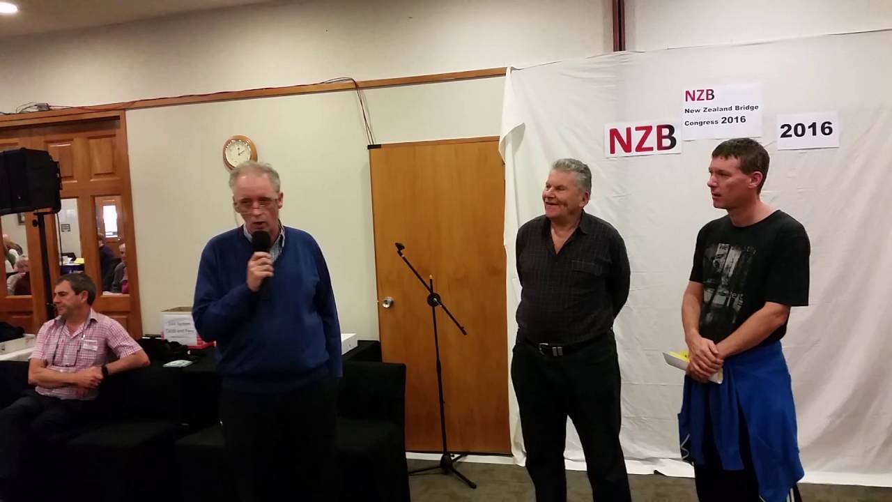 NZ Bridge Congress Ashley Bach & Mike Cornell world champions YouTube