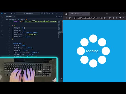 Fluidly Yours: Creating a Liquid Loader with HTML and CSS