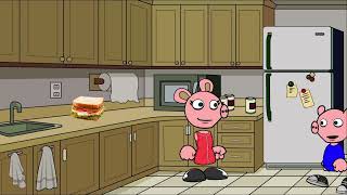 Peppa Pepper Puts A Ghost Pepper On George Sandwich by Goated Reloaded 559 views 6 days ago 59 seconds