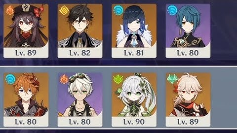 hu tao double hydro x intergrassional | 3.7 spiral abyss floor 12 full clear (9 stars)