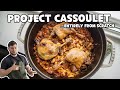 How to Make Cassoulet ENTIRELY FROM SCRATCH (French White Bean & Meat Stew)
