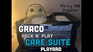 Graco Pack 'N Play Care Suite Playard - Zagg (Assembly/Quick Setup)