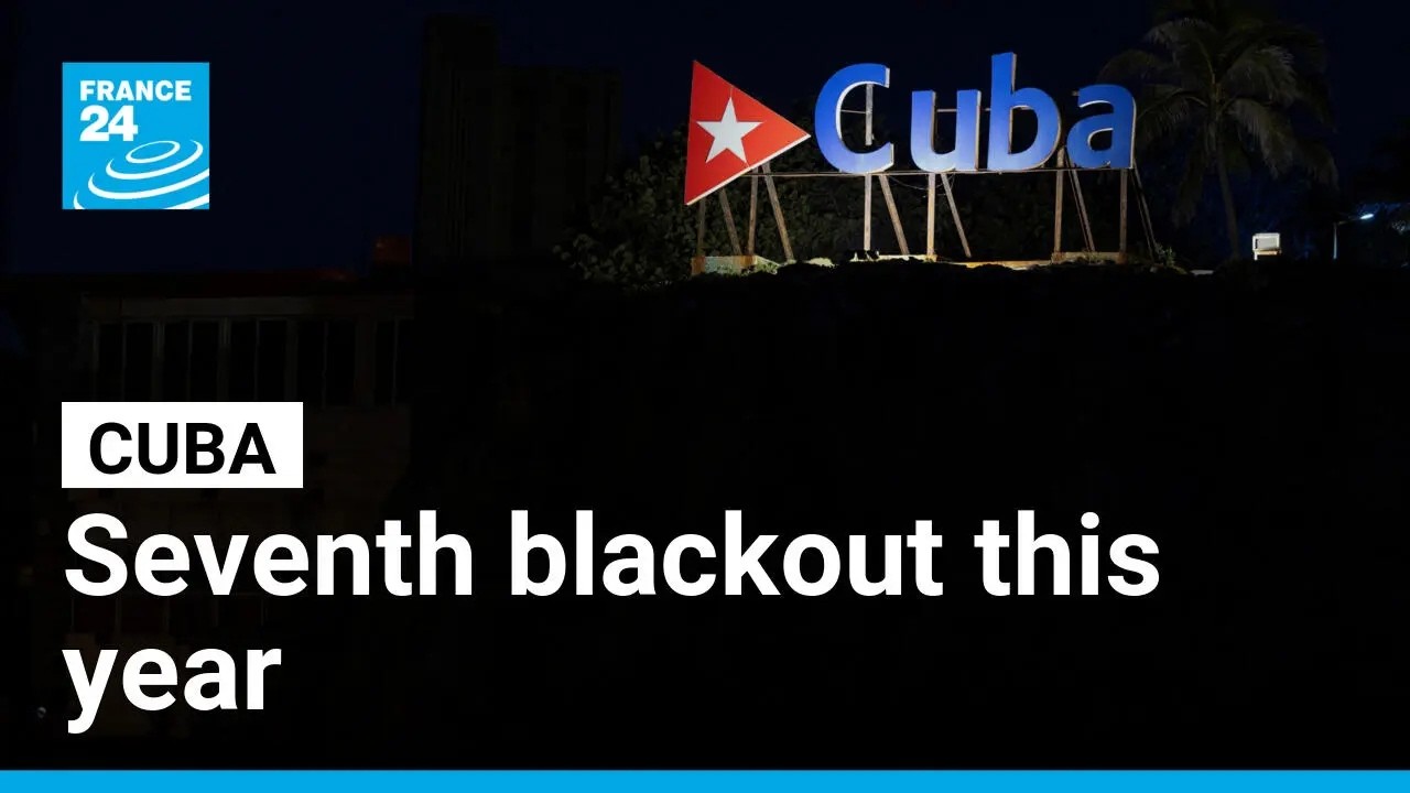Millions without power in Cuba as electrical grid collapses again • FRANCE 24 English