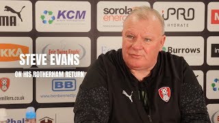 🗣 Steve Evans on his Rotherham return 🎤