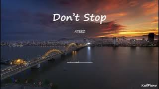 ATEEZ(에이티즈) - Don't Stop / Piano Cover