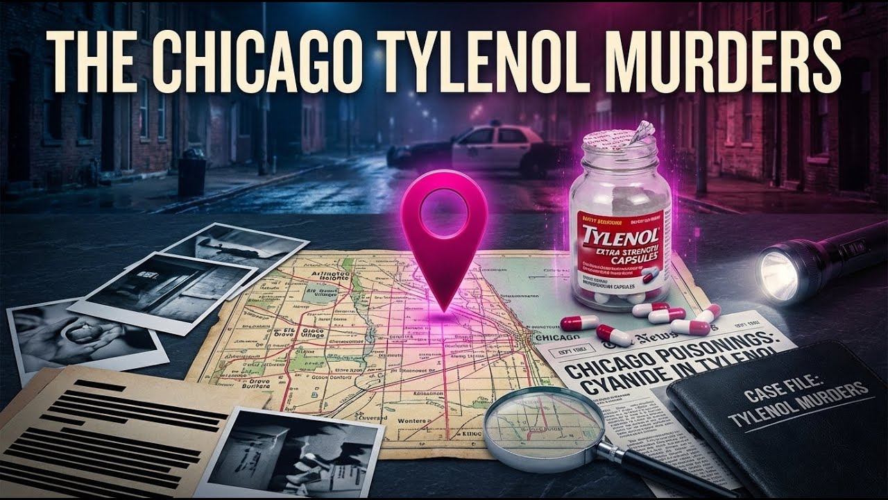 The Chicago Tylenol Murders | A True Crime Investigation (Black Screen Deep Dive)