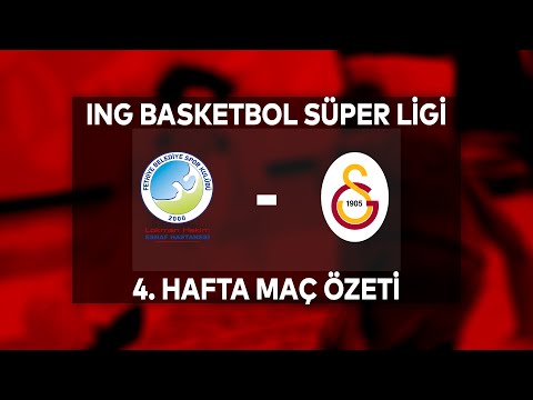 BSL 4. Hafta Özet | Lokman Hekim Fethiye Belediye Spor 91-82 Galatasaray