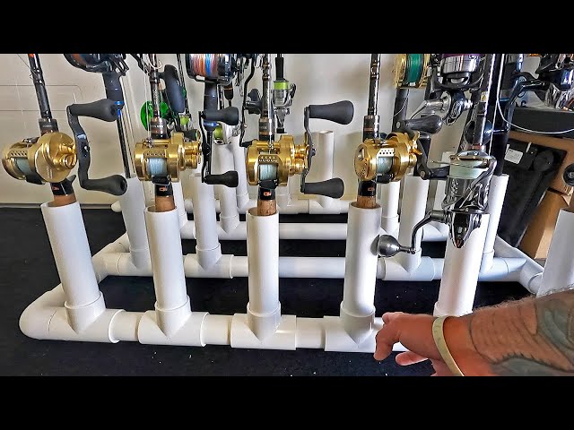 DIY FISHING ROD STORAGE - How to build the ultimate custom rod storage  system 