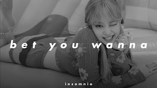 blackpink & cardi b - bet you wanna (𝒔𝒍𝒐𝒘𝒆𝒅 𝒏 𝒓𝒆𝒗𝒆𝒓𝒃)