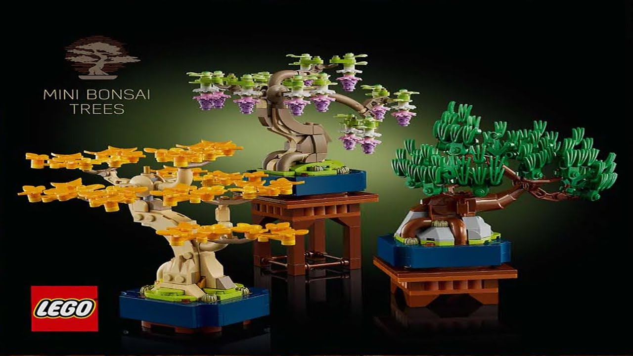Botanicals - Mini Bonsai Trees LEGO instructions