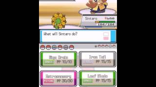 Pokemon HeartGold Randomizer Gold vs Janine (Fuschia Gym)