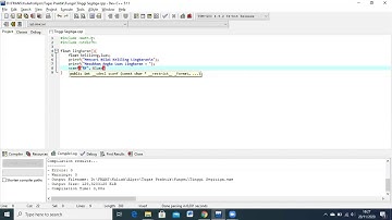 Membuat Program Menghitung Keliling Lingkaran Menggunakan Bahasa C
