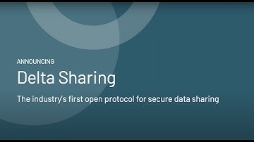 Announcing Delta Sharing with Demo | Matei Zaharia | Keynote Data + AI Summit NA 2021