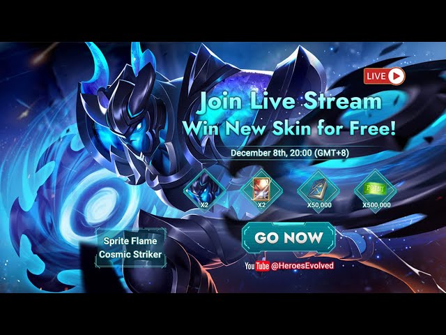 Sprite Flame - Cosmic Striker - Heroes Evolved Official Stream class=