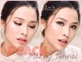 Peach makeup tutorial  trang im tng cam o