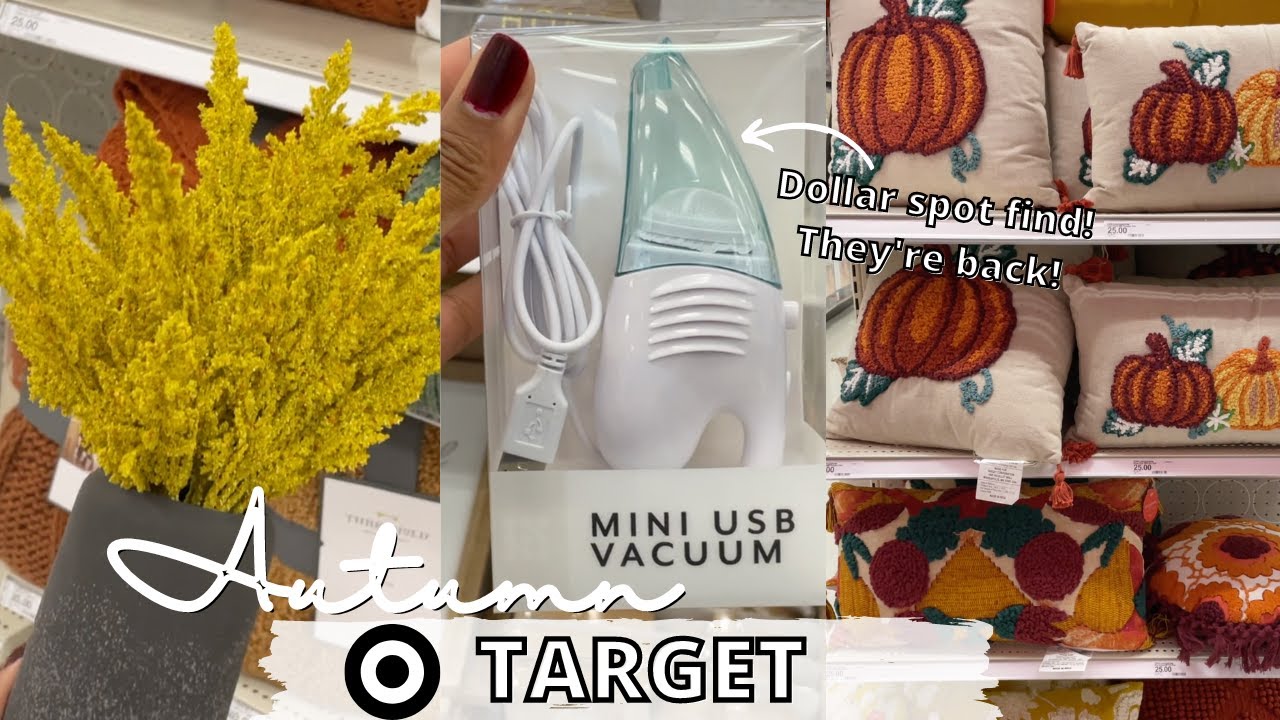 🍂 NEW TARGET DOLLAR SPOT Finds FALL Home Decor 2022 Must Haves Fall