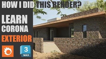 How I Created A Realistic Architecture Exterior 3D Render in Corona 2
