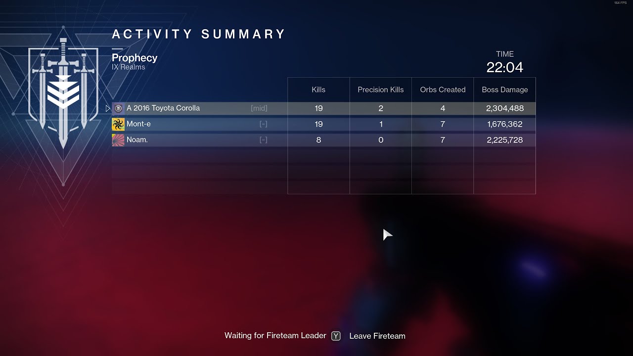 Kell Echo no TP kill with Palmyra-B
