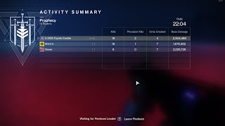 Kell Echo no TP kill with Palmyra-B