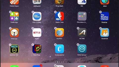 Adding App Icons to the Dock of an iPad