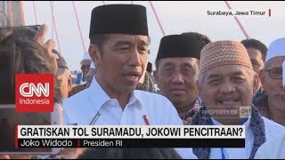 Gratiskan Tol Suramadu, Jokowi Pencitraan?