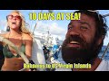 10 Days at Sea!!! Sailing Nonstop from the Bahamas to the US Virgin Islands