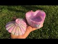 Watch me resin: Pastel Jeweled Heart Trinket Box | Sweet Art Crafts