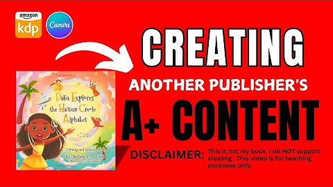Creating A+ Content for Amazon KDP || CANVA #amazonkdp #canva #sales #marketing #newtechnique