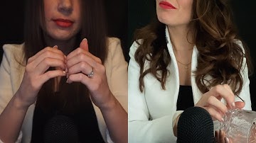 ASMR Fast Tapping & Scratching | COLLAB with Queen of Tapping ASMR | Glass, Chocolate, Soap AND MORE