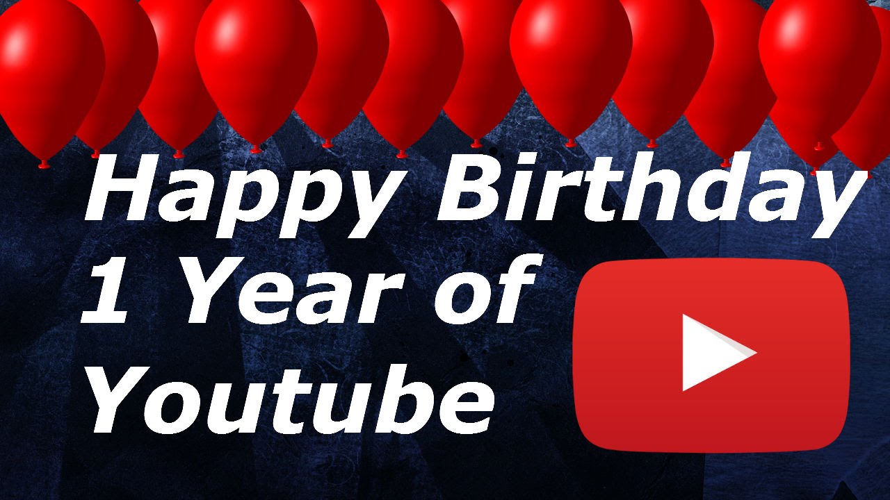 1 Year Anniversary on Youtube!!!!!!!!!! - YouTube