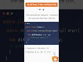 #java #subtraction #operator #javabasics #learnjava