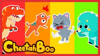 Ouch! Help, Doctor! I hurt my tail! | Animal & Dinosaur Hospital | Best Kids Songs #Cheetahboo