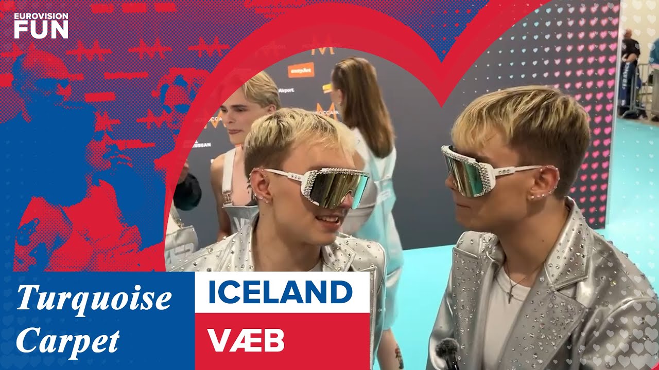 Turquoise Carpet 2025  - Væb (Iceland) |EurovisionFun