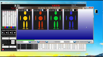 How to use Tianchuang DMX512 software program tron dance\\ tc01@clothesled.com