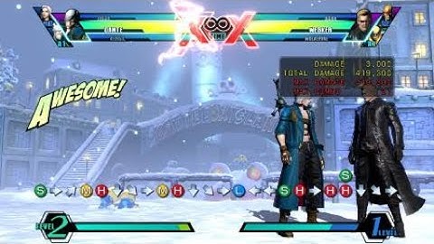 ULTIMATE MARVEL VS. CAPCOM 3 Dante/Trish Mixup