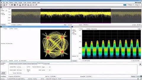 Multi channel RF Creation & Generation with the Tektronix AWG70001 & RSA507A