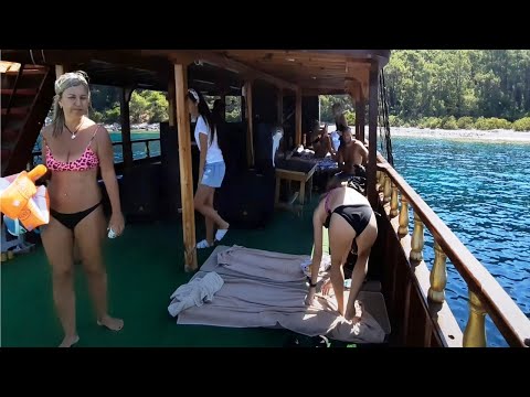 #Marmaris - #Selimiye - Nergizli Koy - Boat Trip - 4K UHD - Awesome Views - #Turkey