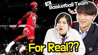Korean TEENS Shocked by Michael Jordan for the first time!!