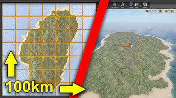 How To Make A Massive Open World Map In Unreal Engine 4